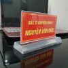 biển chức danh mica quân đội 18 biển chức danh mica quân đội