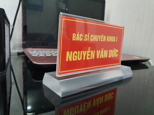 biển chức danh mica quân đội 14 biển chức danh mica quân đội cao cấp
