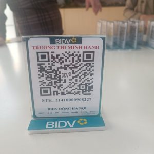 Menu mica để bàn Ngân hàng BIDV - Đẳng cấp và chuyên nghiệp 19 menu mica de ban ma qr code ngan hang bidv 6
