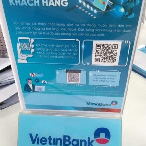 Alternative view of Menu mica ngân hàng Vietinbank