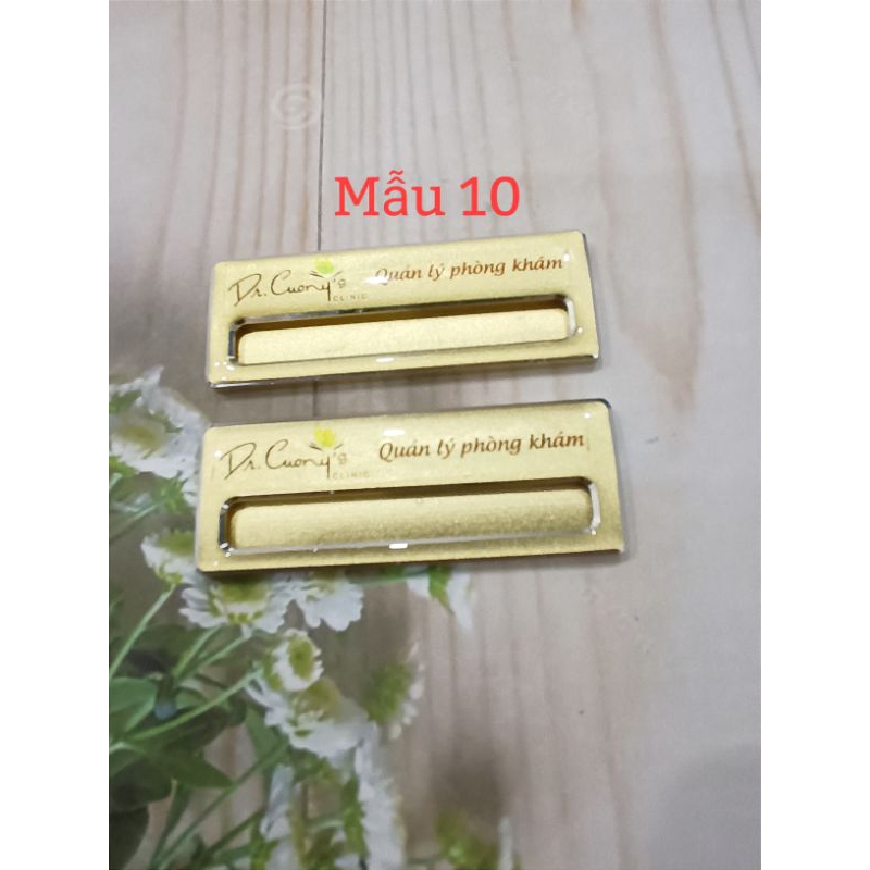 Bảng tên nhân viên đổ keo Epoxy-nhiều mẫu+ In tên,logo theo yêu cầu 2 Bảng tên nhân viên đổ keo Epoxy-nhiều mẫu+ In tên,logo theo yêu cầu - Ảnh 2